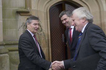 Richard Barnett, Lord Kerr and Mr Paul Mageean