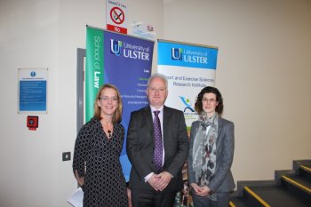 Marie Murphy, Andy Gray and Grainne McKeever