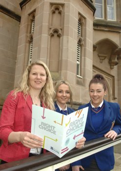 Davina Roche, Melissa Fullen and Aine McNamee