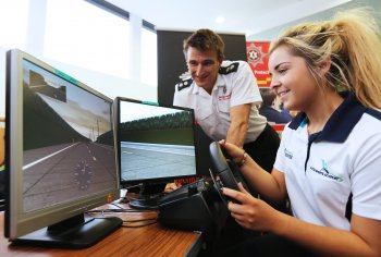 Ulster University students in the driving seat for Road Safety Week